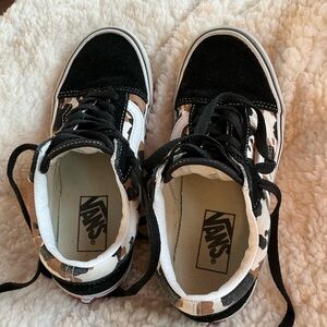 Vans Old Skool Black and Camouflage Sneakers
